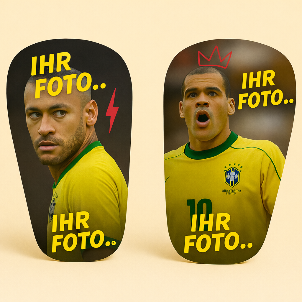 Personalisierte Schienbeinschoner