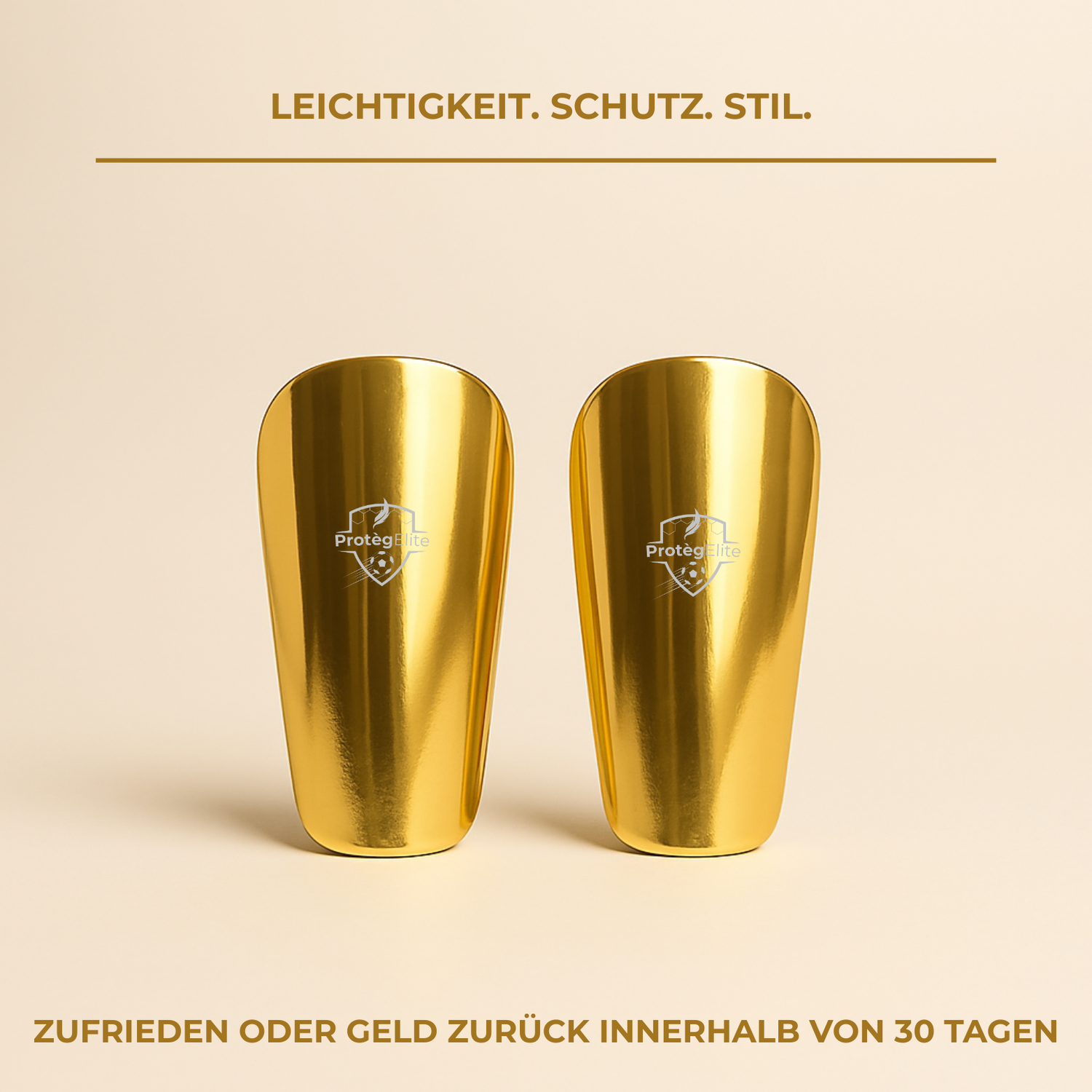 Mini-Schienbeinschoner – Glanz-Edition