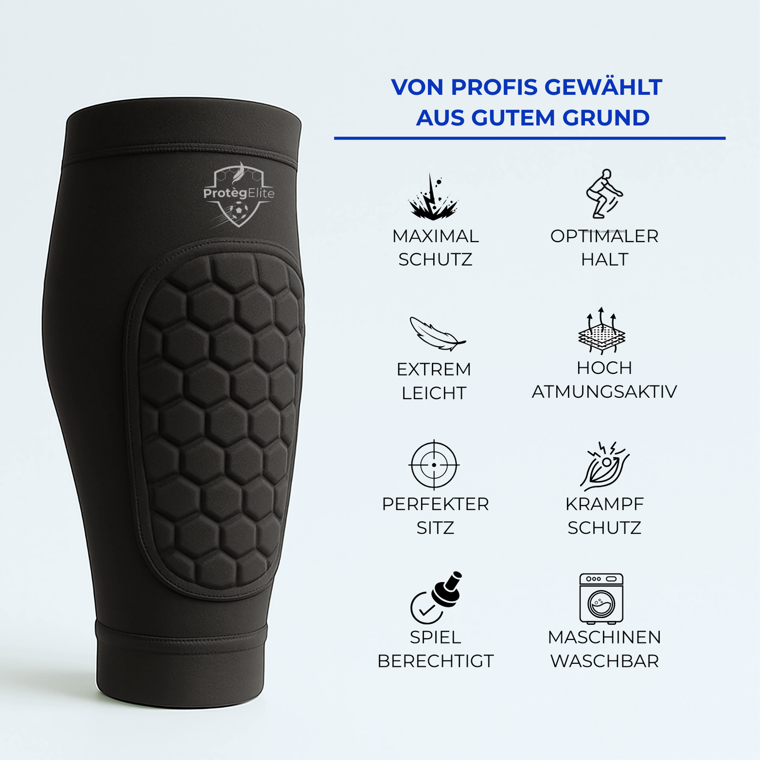 ProtègElite™ Snow Edition – Skischienbeinschoner